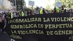 CLEAN : Venezuela, Chile and Uruguay protest against violence against women News Clip