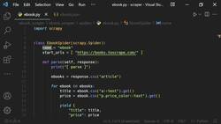Web Scraping Tutorial with Scrapy and Python for Beginners - Building a Python Spider to Scrape Data from Websites Instructional Video