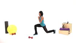 How to Do a Backward Lunge Jump Instructional Video