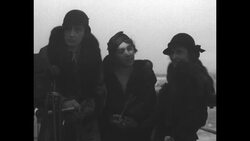 Two female reporters interview Lady Astor about unemployment and Bernard Shaw in 1932 News Clip