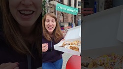 English Phrasal Verb: CHOW DOWN #shorts Instructional Video