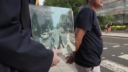 The Beatles Abbey Road 50th anniversary celebrations News Clip