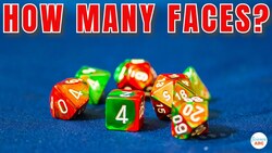 How Many Faces (Sides) Can Dice Have? Instructional Video
