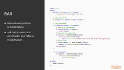 Multi-Paradigm Programming with Modern C++ - Managing Memory Instructional Video