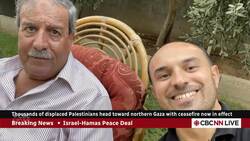 Title: Rosemary Barton speaks with a Palestinian-Canadian about his hopes for the ceasefire News Clip