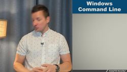 CompTIA Security+ Certification SY0-601: The Total Course - The Windows Command Line Instructional Video