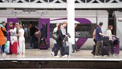 Passengers face delays at London Paddington as train drivers take strike action News Clip