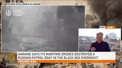 Russian warship 'destroyed': Ukraine claims latest success by sea drones News Clip