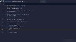 Implementing Binary Search Implementation – Recursion – Part 2 Instructional Video