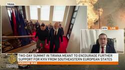 Ukraine-southeast Europe summit: President Zelenskyy in Albania to seek more support News Clip