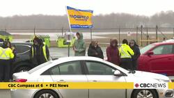 'We don't want to be on a picket line' say striking P.E.I. postal workers News Clip