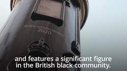 Specially decorated Black History Month postboxes to honour black Britons News Clip