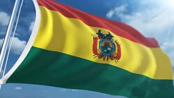 Flag of Bolivia | Loopable Stock Footage