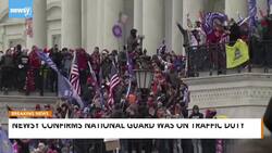 National Guard Was On Traffic Duty In D.C. News Clip