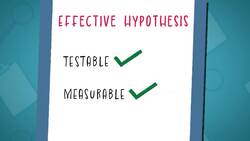 I WONDER - How Do You Measure A Hypothesis? Instructional Video