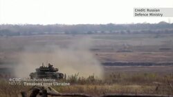 Biden threatens Putin with sanctions if Russia attacks Ukraine News Clip