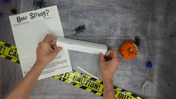 Halloween Paper Science Experiments Instructional Video