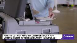 Martin Luther King III Continues Father's Fight For Voting Rights News Clip