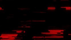 Noise on Analog TV Screen VHS Stock Footage