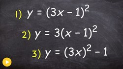 How do parenthesis change our answer solve quadratic equations Instructional Video