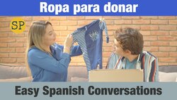 Spanish Clothes Vocabulary | Easy Spanish Conversation | La ropa Instructional Video