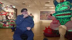 Artist raising disability issues through larger than life works News Clip