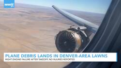Jet Engine Failure Drops Plane Parts in Denver-Area Front Yards News Clip