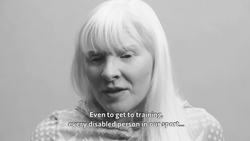 Meet visually-impaired skier Kelly Marie Gallagher Instructional Video