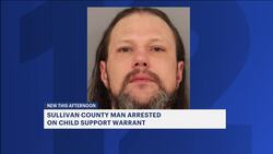 Officials: 46-year old man arrested for child support warrant in Sullivan County News Clip