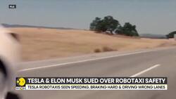 Tesla, Elon Musk sued by shareholders over robotaxi safety claims News Clip