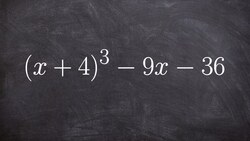 Factor the polynomial three times Instructional Video