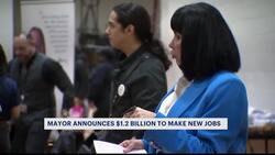 Mayor announces over $1 billion set aside to create new jobs for New Yorkers News Clip