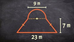 How to find the area of a figure using multiple area's Instructional Video