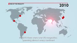 Animated Chart: Rise of the megacity News Clip