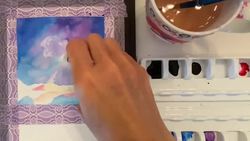 How to Paint Fireworks with Watercolors Instructional Video