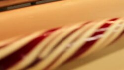 Making Candy Canes Stock Footage