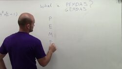 What is PEMDAS or GEMDAS Instructional Video