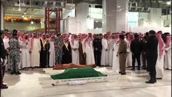 CLEAN : Funeral of Saudi king's bodyguard who was killed in shooting News Clip