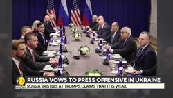 Marco Rubio Clashes with His Russian Counterpart Sergey Lavrov News Clip