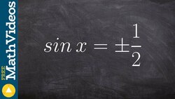 Why do we add intervals of pi to our solution Instructional Video