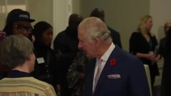 King Charles and Queen Consort make ‘symbolic’ visit to V&A exhibition of African fashion News Clip