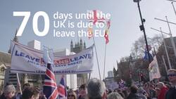 Countdown to Brexit: 70 days until Britain leaves the EU News Clip
