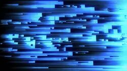 4K Abstract Glitch Technology Background Stock Footage