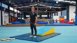 Elementary gymnastics - Wedge - 4 forward roll Instructional Video