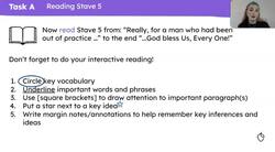 'A Christmas Carol' Stave 5: the change in Scrooge Instructional Video