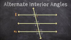 How to Determine Alternate Interior Angles Instructional Video