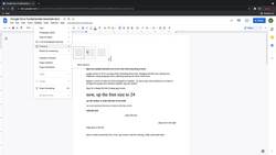 Google Docs Fundamentals - Creating Columns Instructional Video