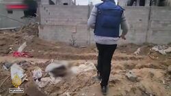 Unearthing the dead: Israeli forces destroy cemetery in Gaza city News Clip