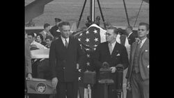 Goodbye from Admiral Byrd as he departs for the South Pole News Clip