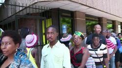 CLEAN : Mandela lying in state: peoples frustrati News Clip